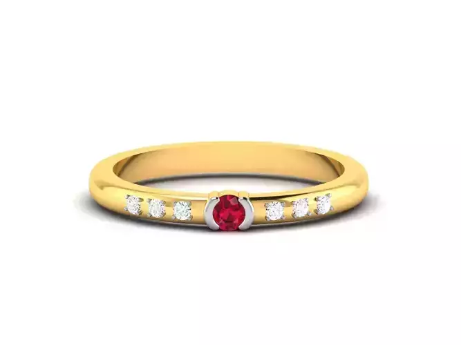 Women Diamond Ring 3dm render details