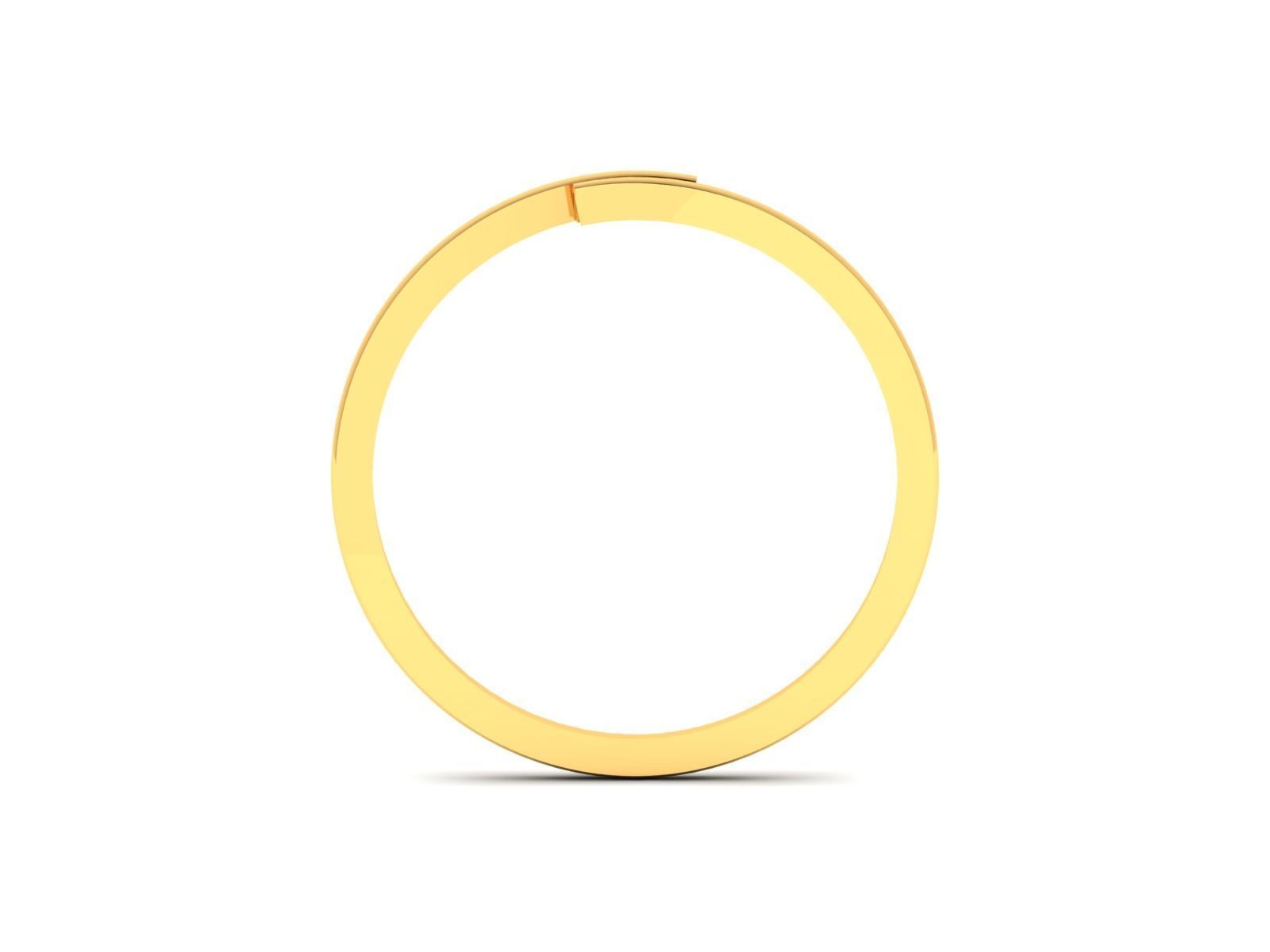 Women Diamond Ring 3dm render details 3D print model_4