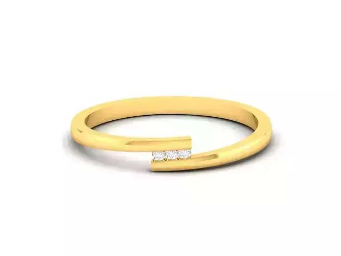 Women Diamond Ring 3dm render details 3D print model