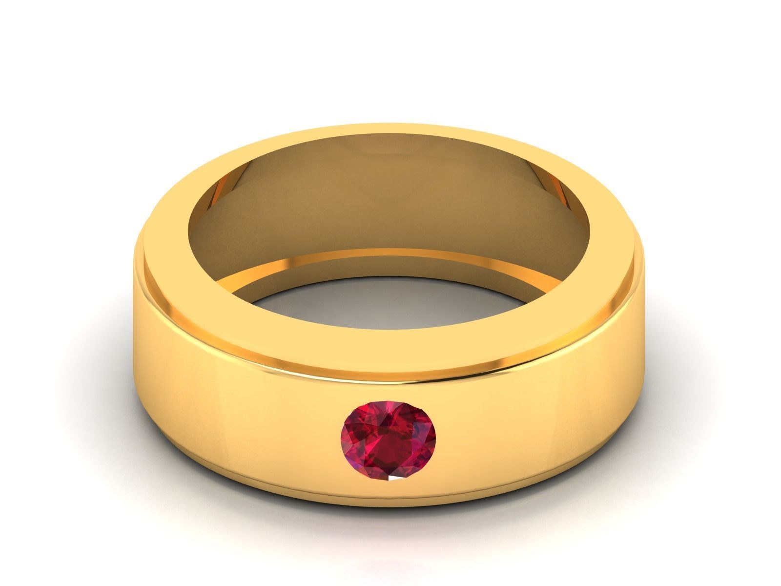 Women Diamond Ring 3dm render details 3D print model_7