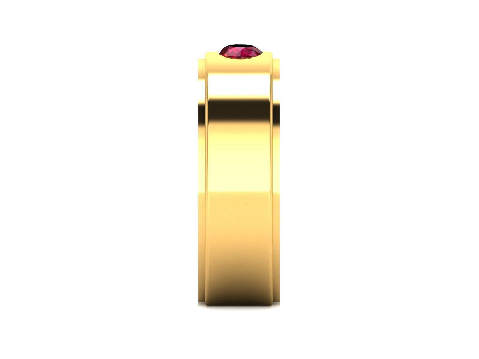 Women Diamond Ring 3dm render details 3D print model_6