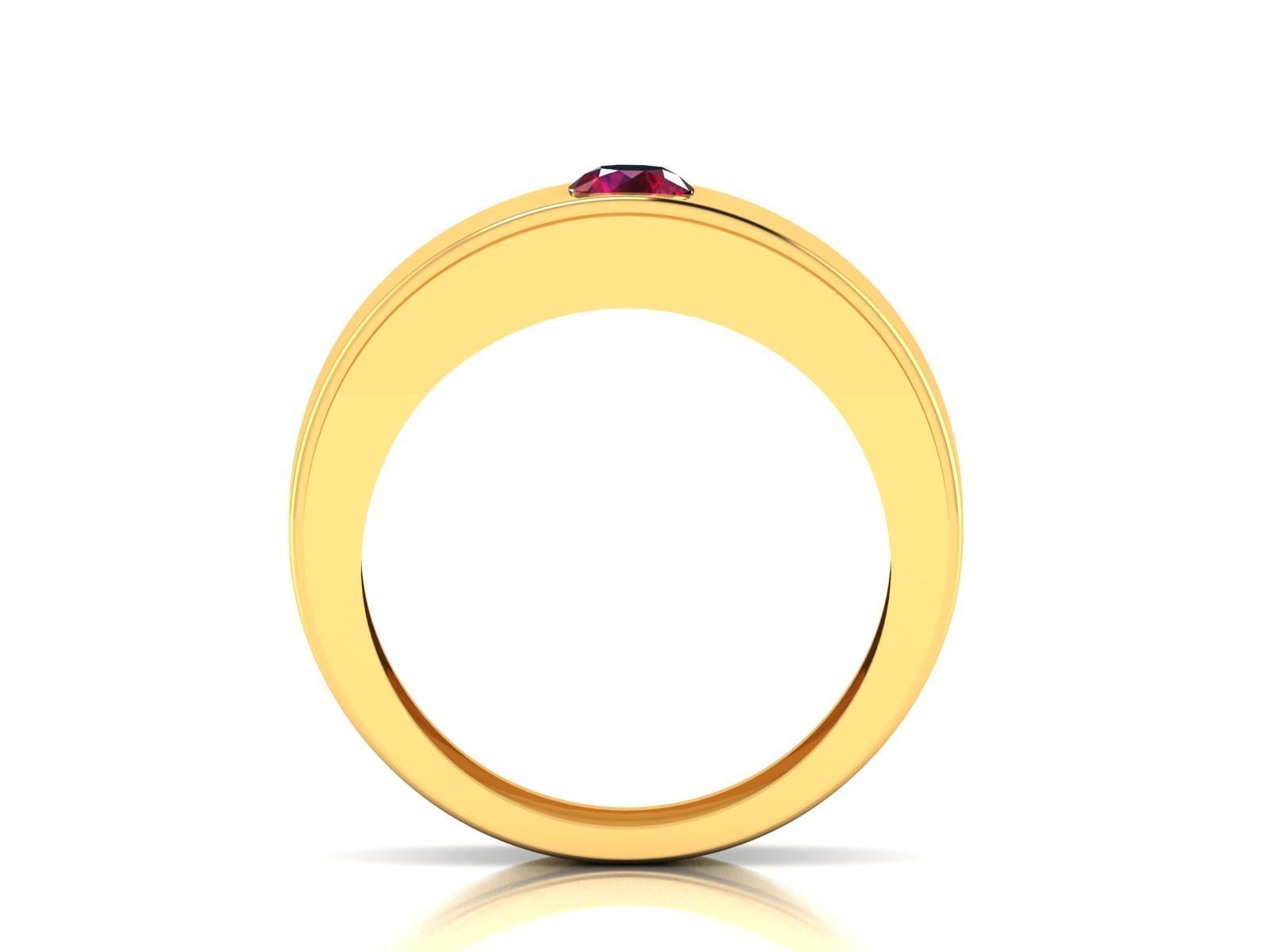 Women Diamond Ring 3dm render details 3D print model_4