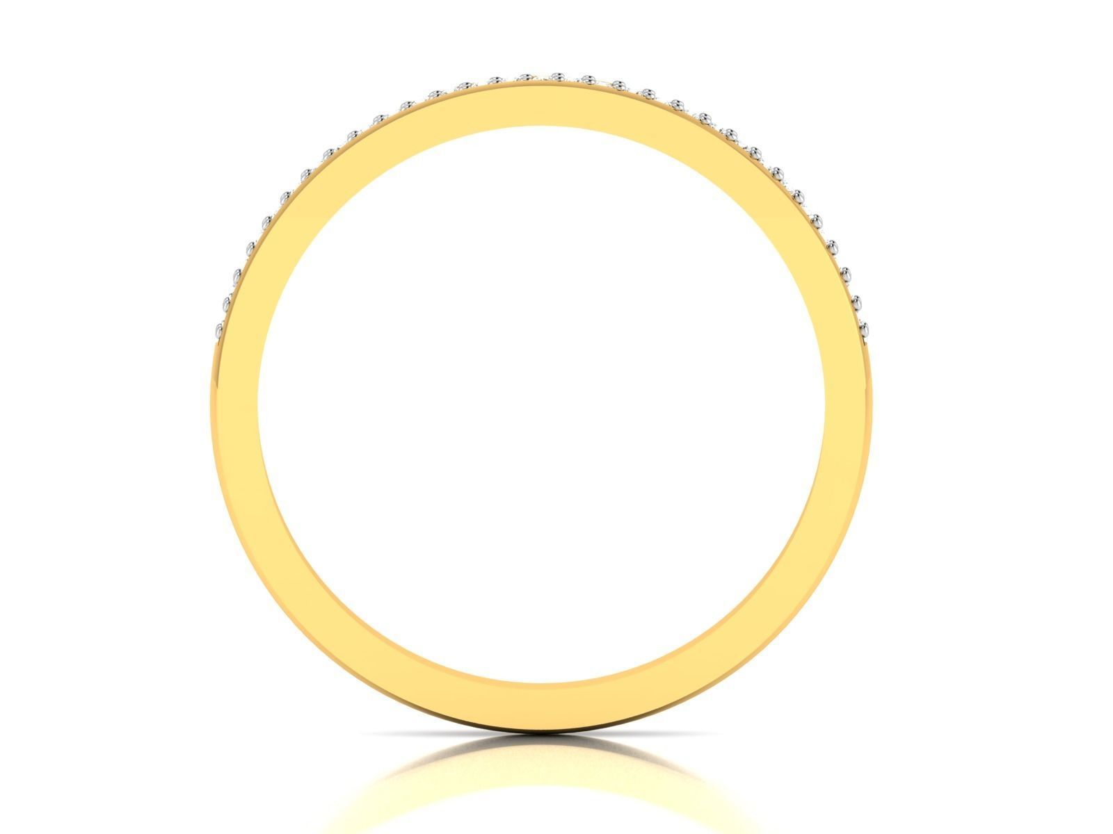 Women Diamond Ring 3dm render details 3D print model_5