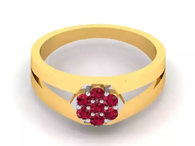 Women Diamond Ring 3dm render details 3D print model