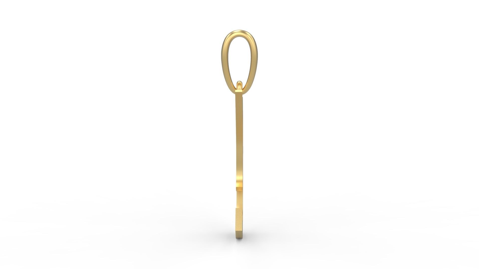 Initial Letters Pendant Oregon C 3D print model_2