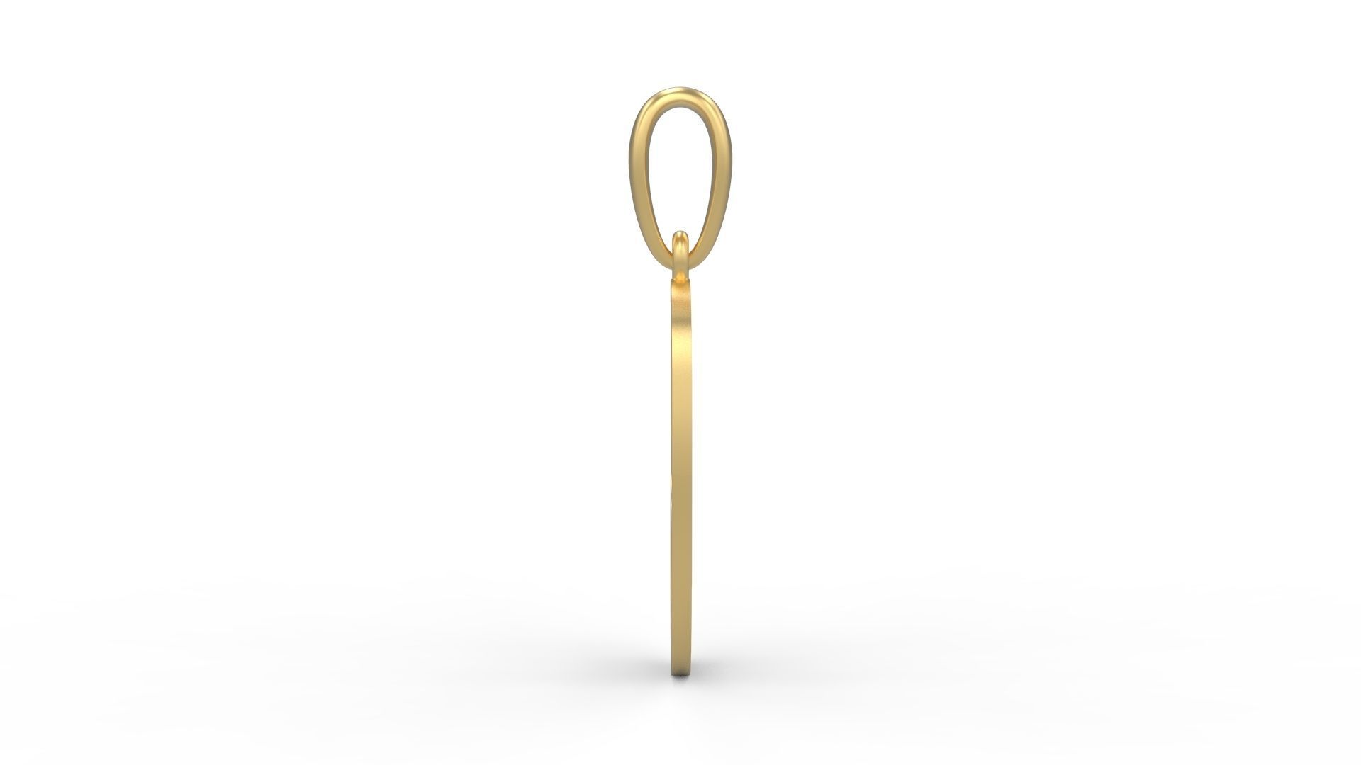 Initial Letters Pendant Oregon D 3D print model_2