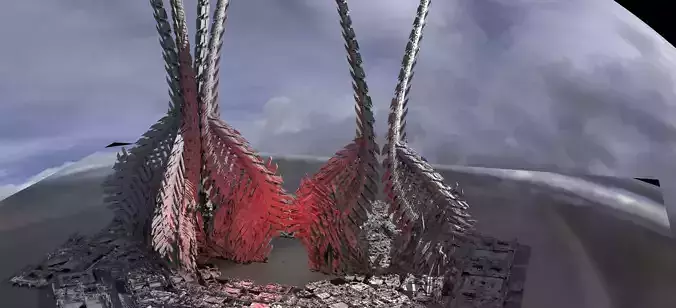 Spiral Dragon bone Towers 2 designs