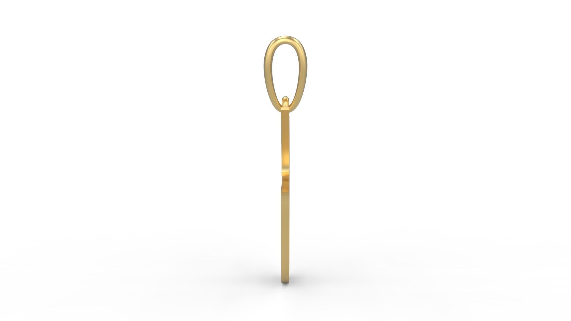 Initial Letters Pendant Oregon G 3D print model_2