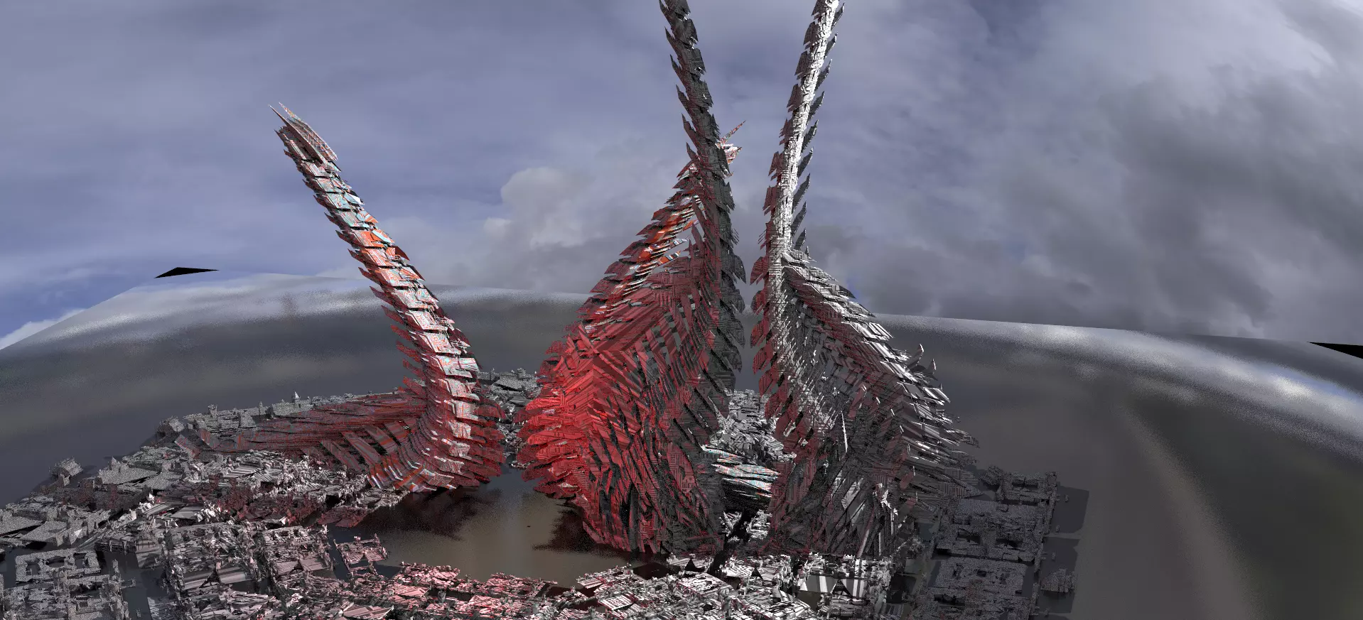 Dino Bone Towers 3 designs 3D model_0