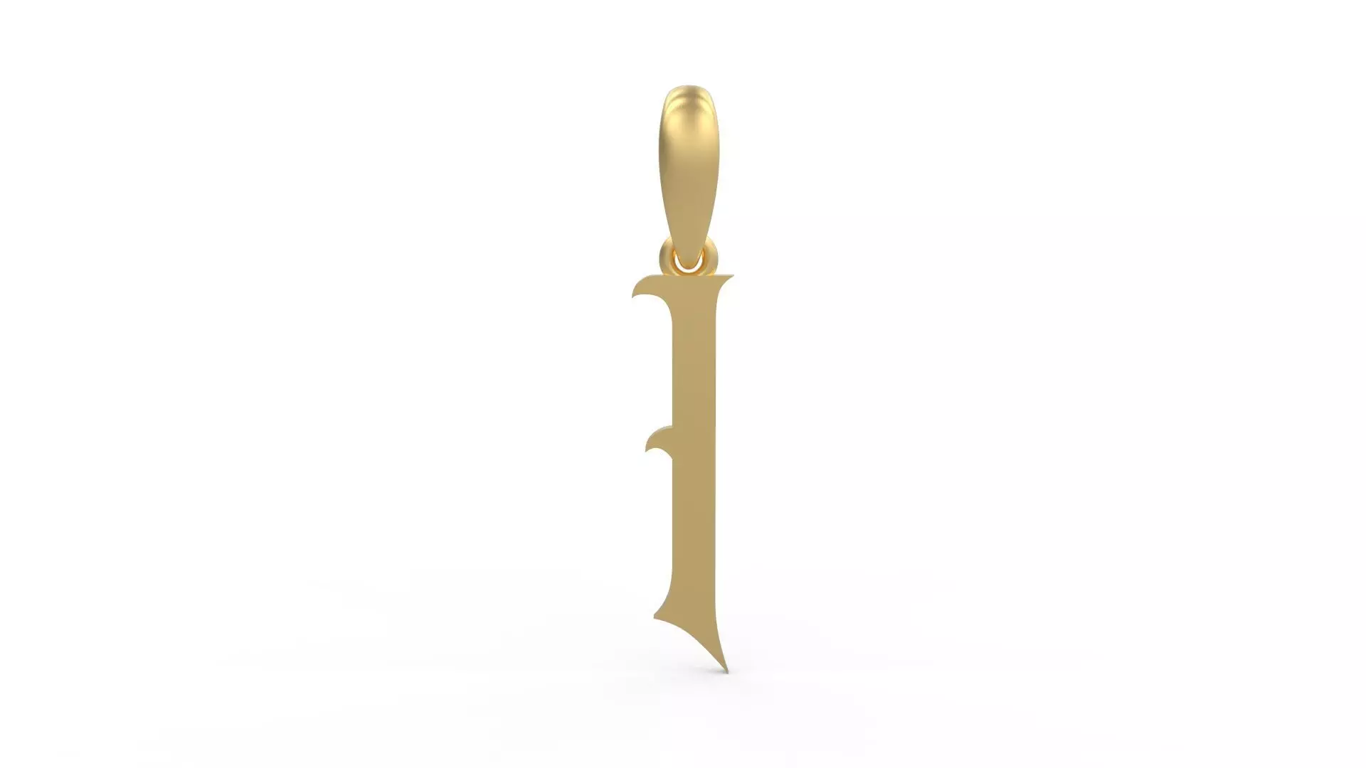 Initial Letters Pendant Oregon I 3D print model_0