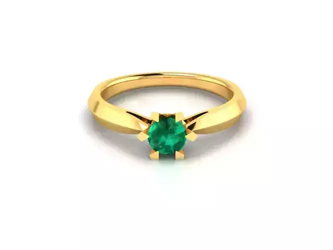 Women Diamond Ring 3dm render details