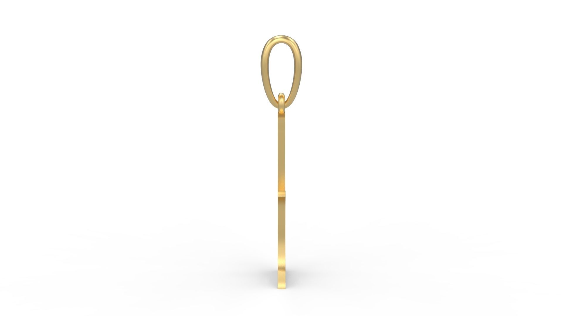 Initial Letters Pendant Oregon L 3D print model_2