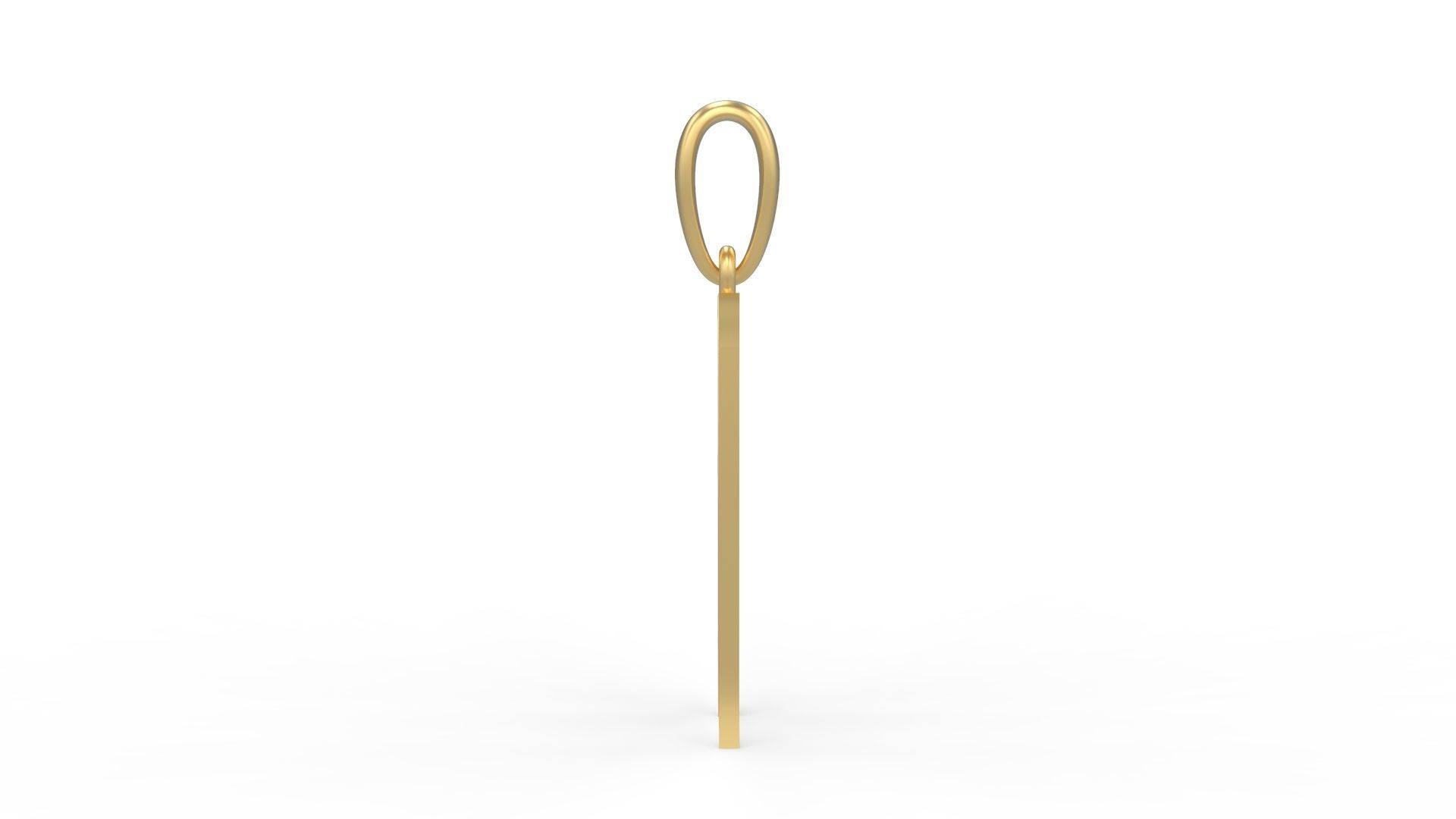 Initial Letters Pendant Oregon N 3D print model_2