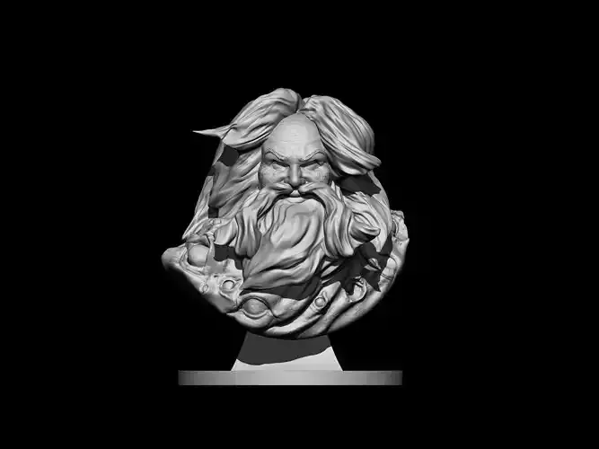Halaster Blackcloak 3D print model