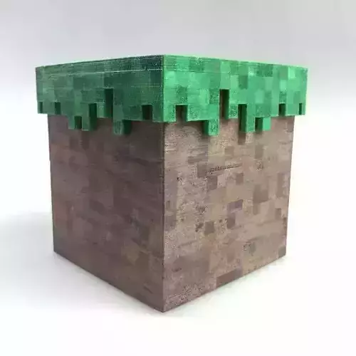 Minecraft Box 3D print model