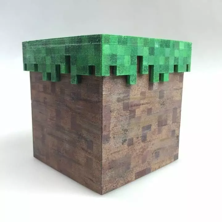 Minecraft Box 3D print model