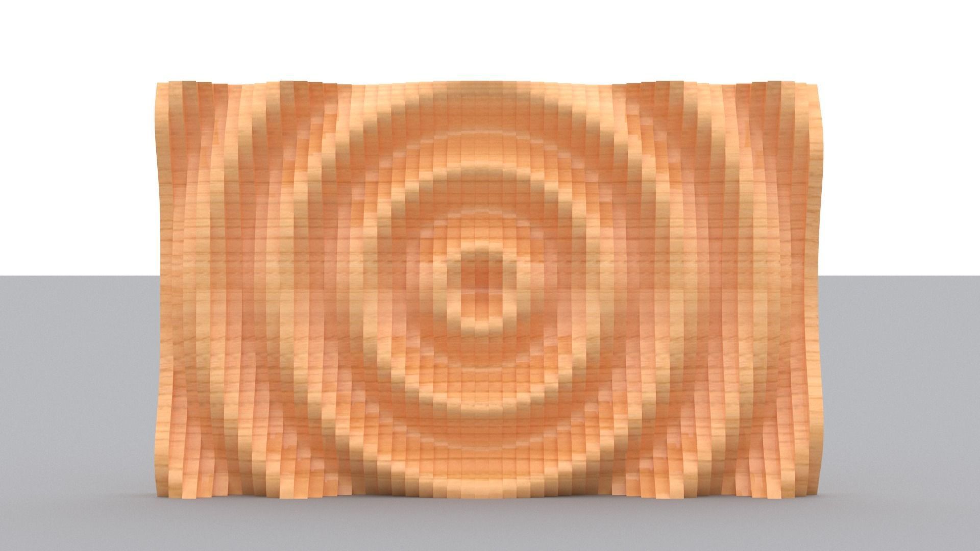 Parametric Wall Sine Pattern 3D model_3
