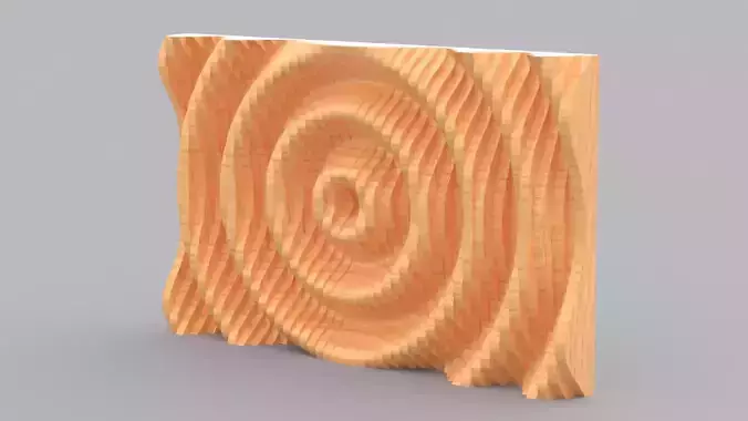 Parametric Wall Sine Pattern