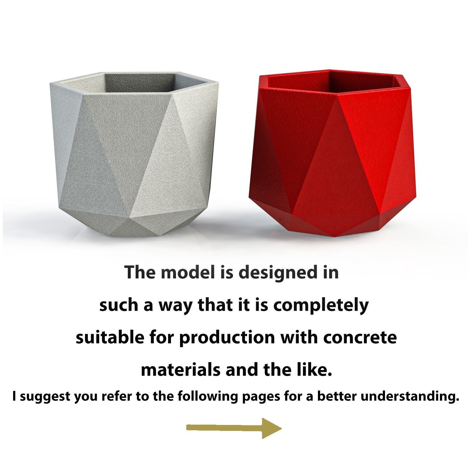 VASE FOR SILICONE MOLD 3D print model_1