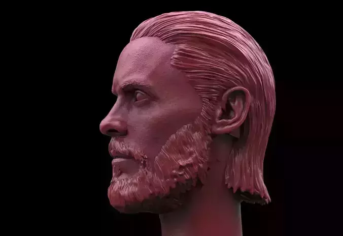 Blade Runner -Niander Wallace-Jared Leto Head 3D print model