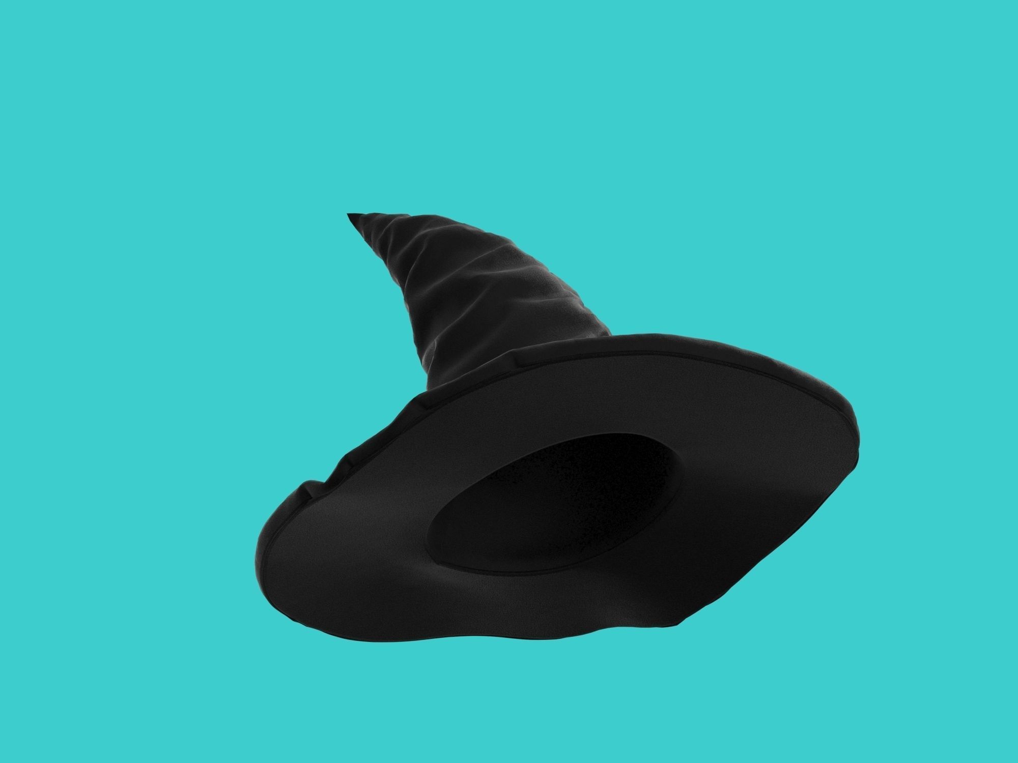 charming hat 3D model_10