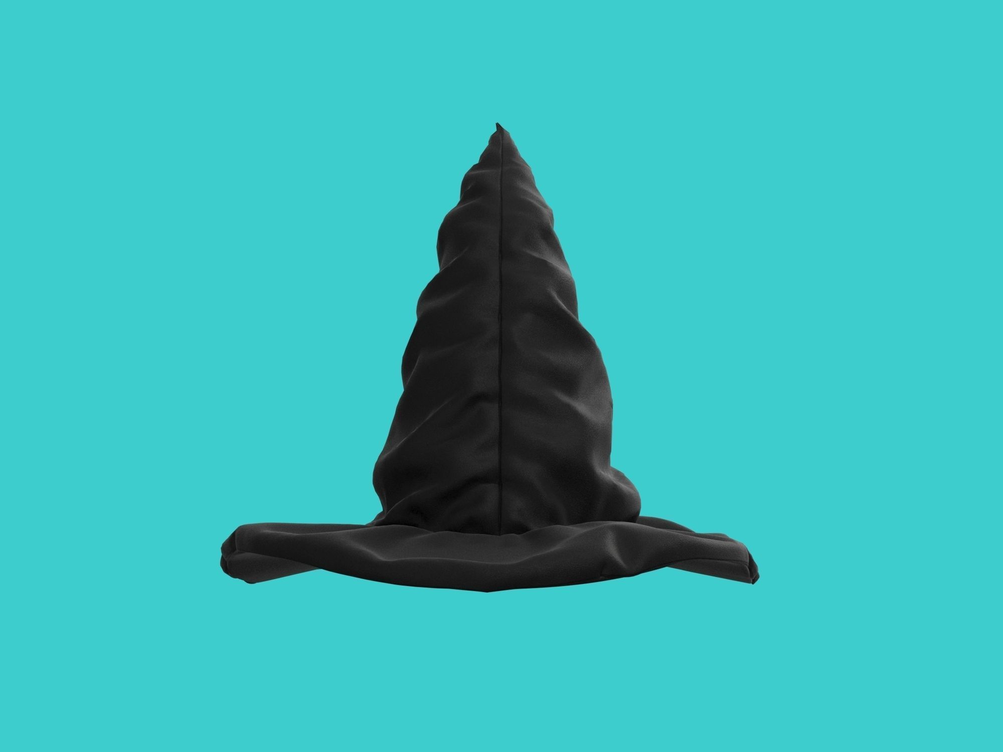 charming hat 3D model_7