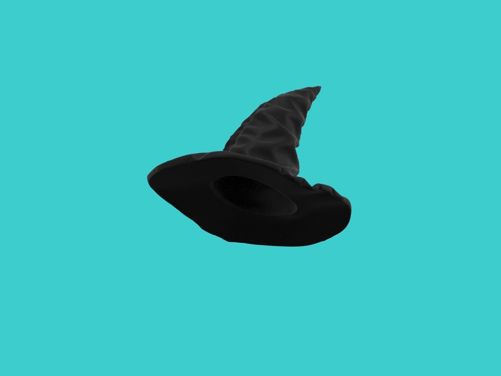 charming hat 3D model_8