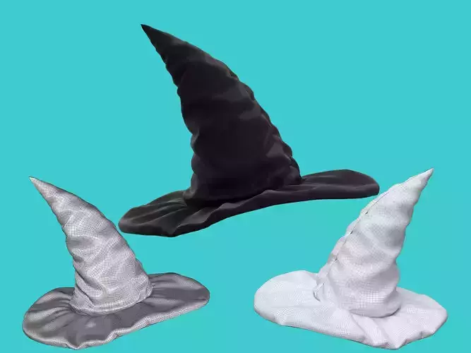 charming hat 3D model