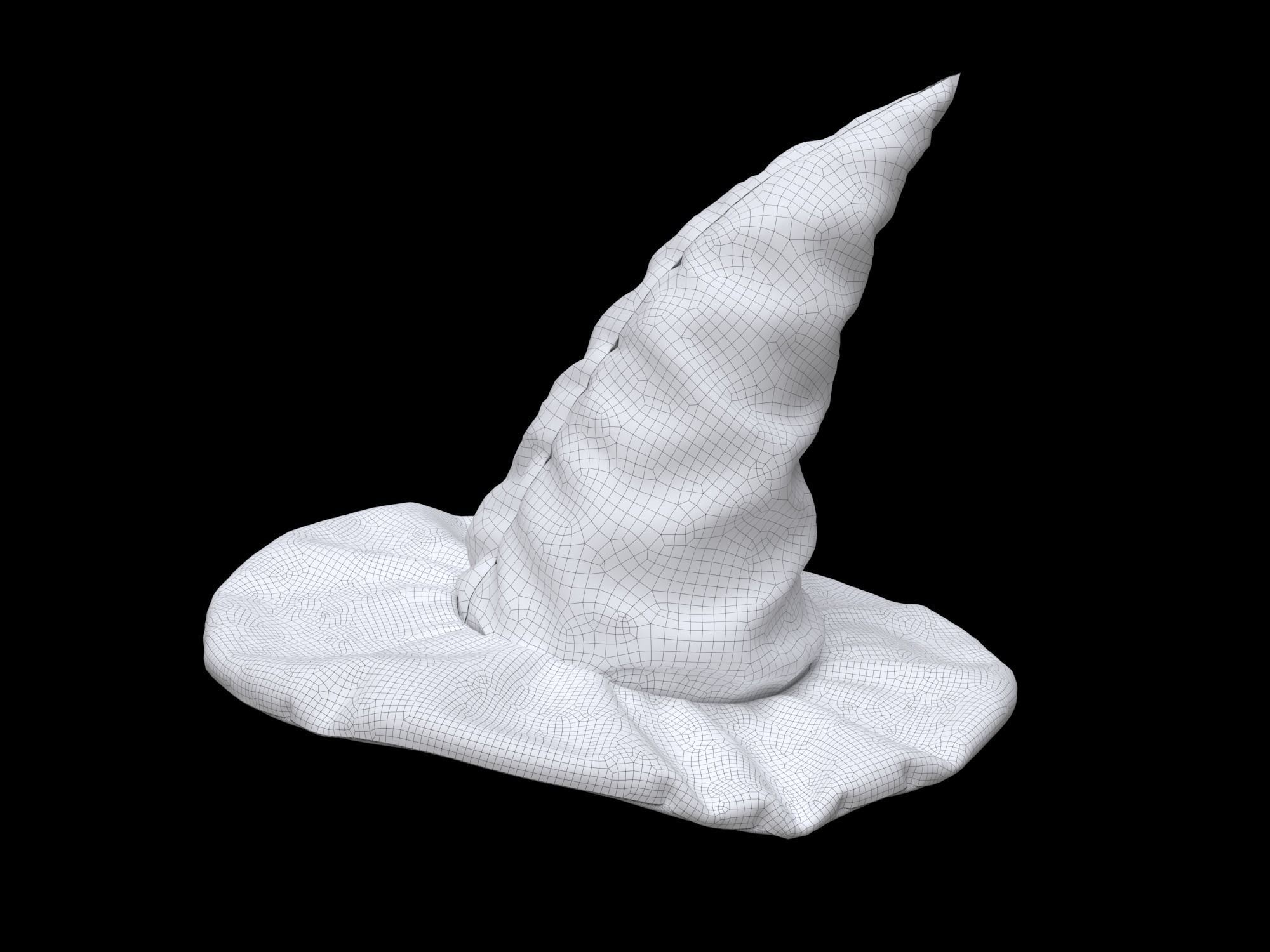 charming hat 3D model_11