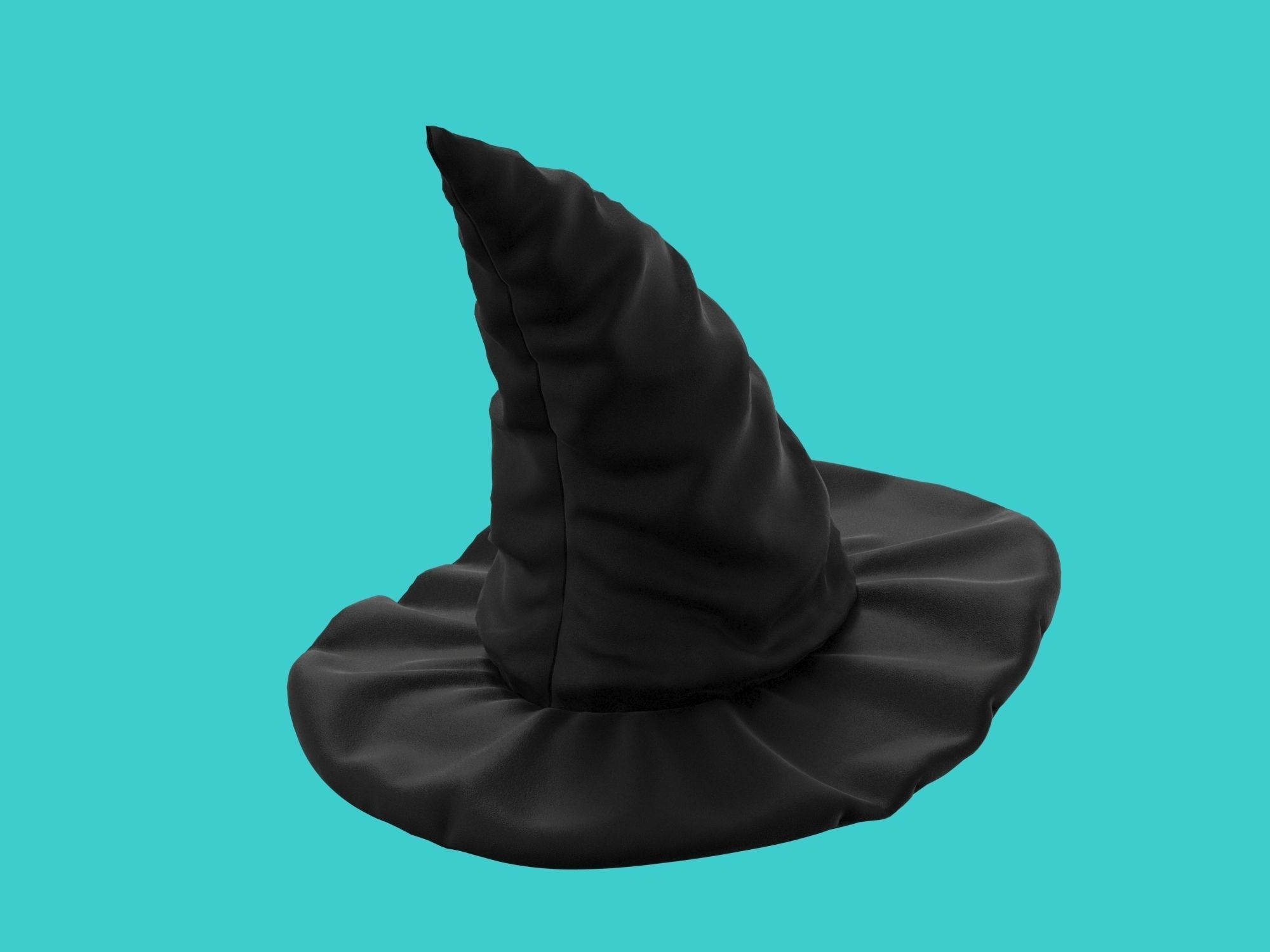charming hat 3D model_9