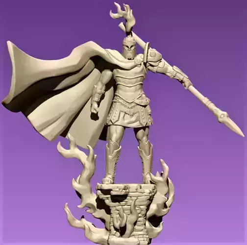 Ares God 3D print model