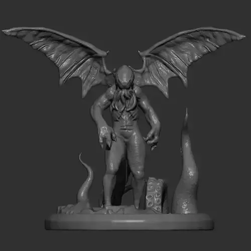 Cthulhu - HP Lovecraft by RMS 3D print model