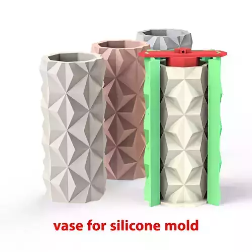 VASE FOR SILICONE MOLD 3D print model