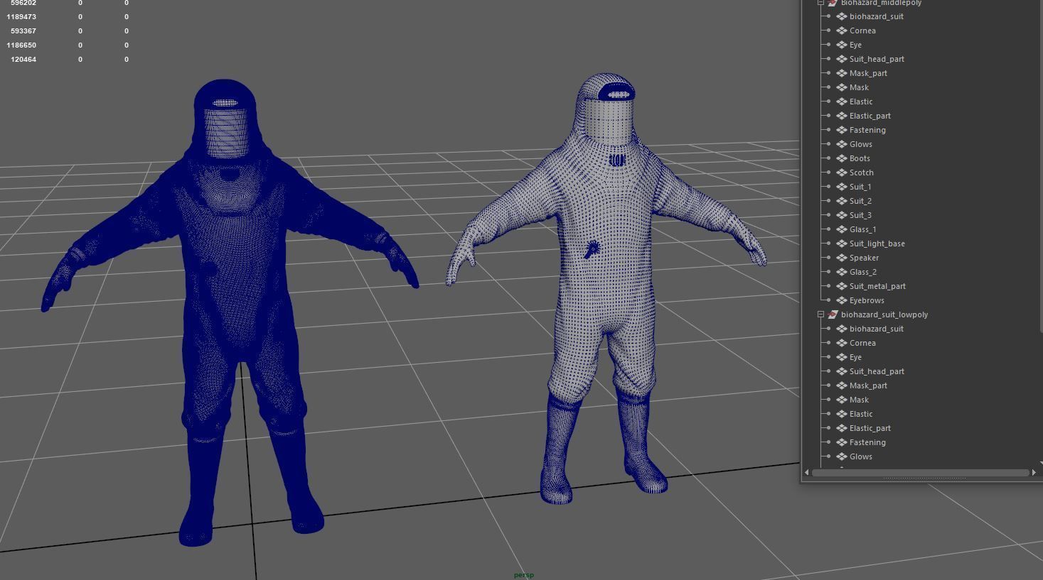 Biohazard protection suit 3D model_18