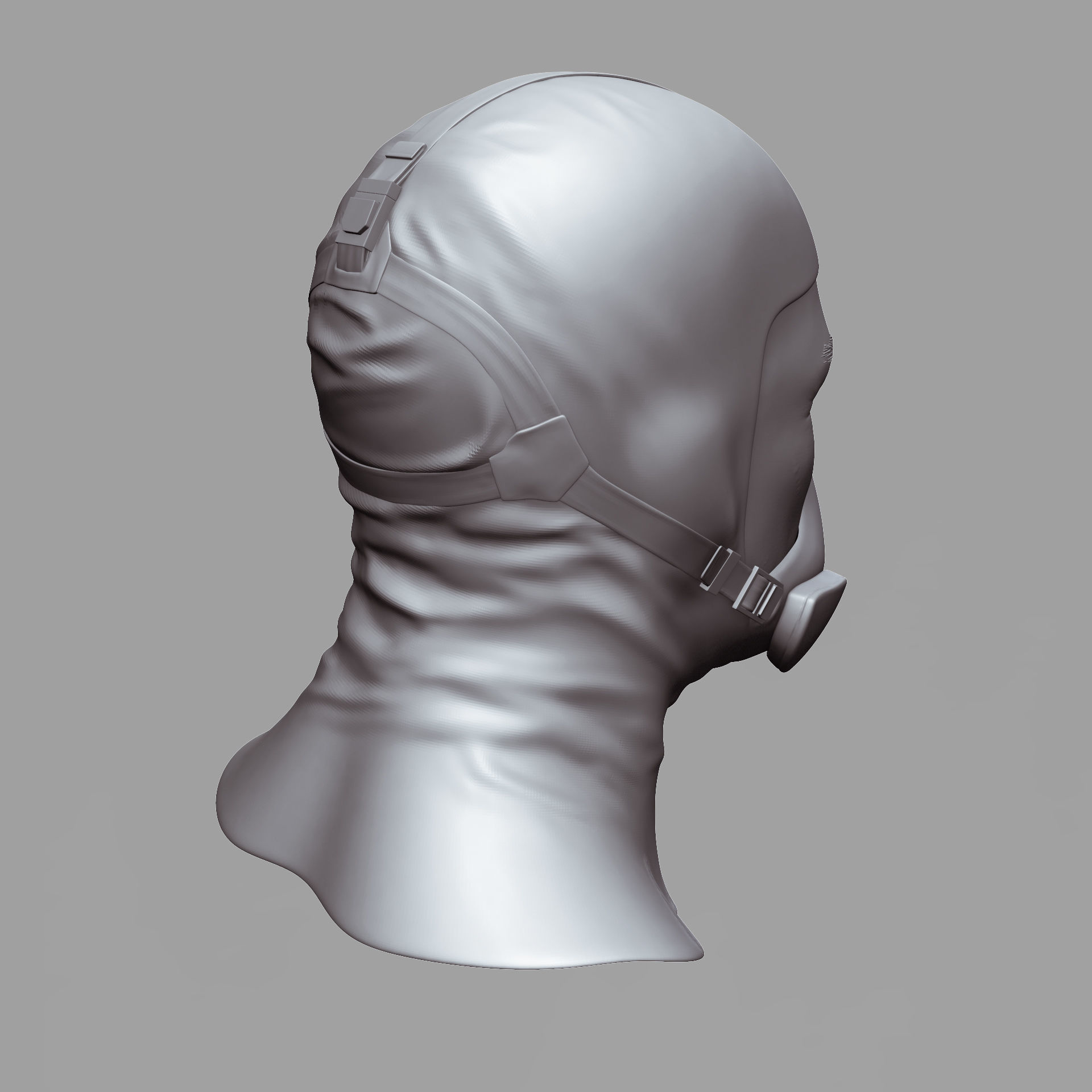 Biohazard protection suit 3D model_6