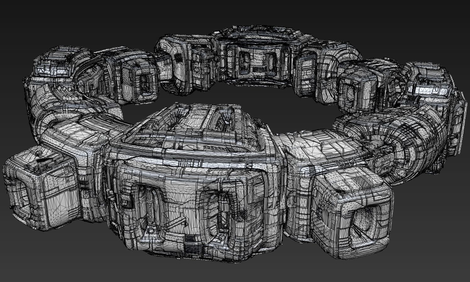 space equipment node 00071 3D model_2