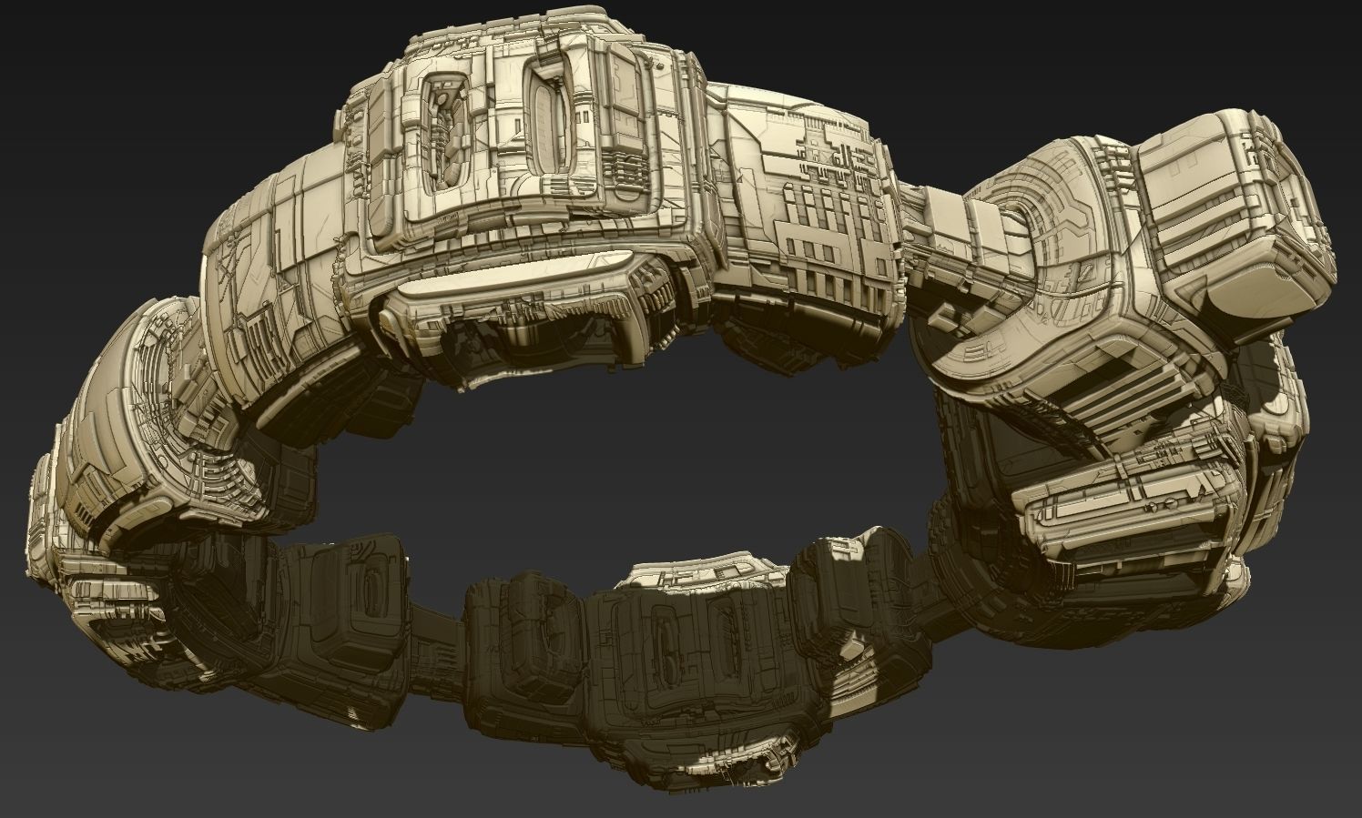 space equipment node 00071 3D model_7