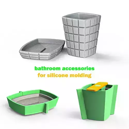 BATHROOM ACCESSORIES FOR SILICONE MOLD1