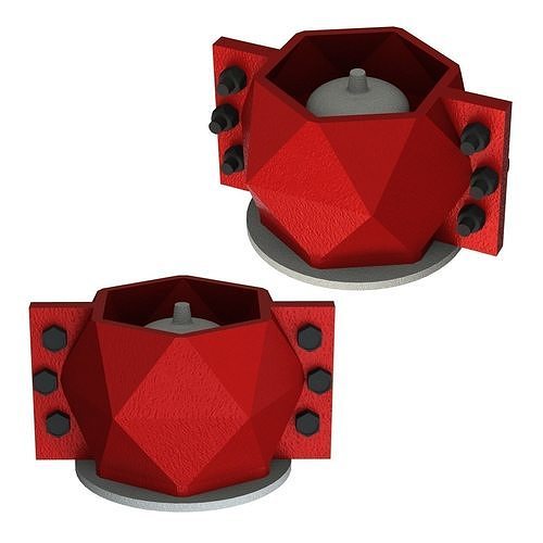 CONCRETE MOLD Free 3D print model