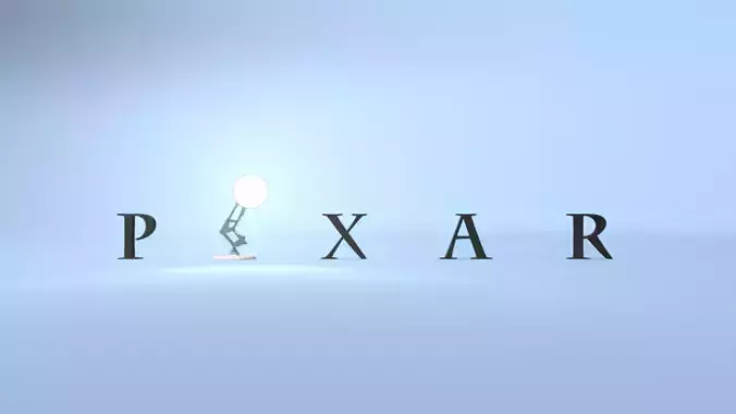 pixar logo Free 3D model