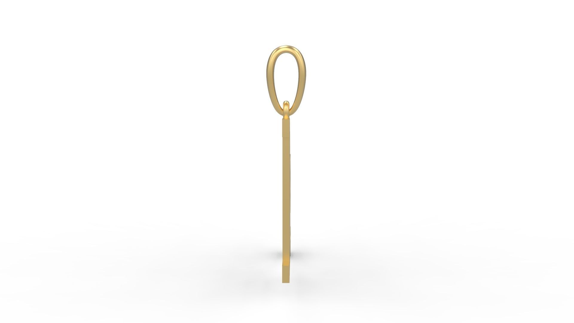 Initial Letters Pendant FansyPants A 3D print model_2