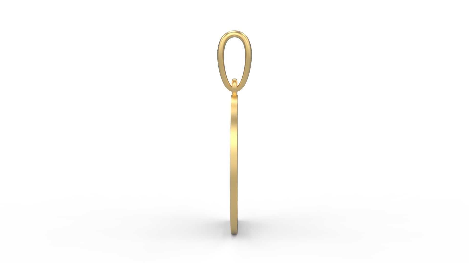 Initial Letters Pendant FansyPants D 3D print model_2