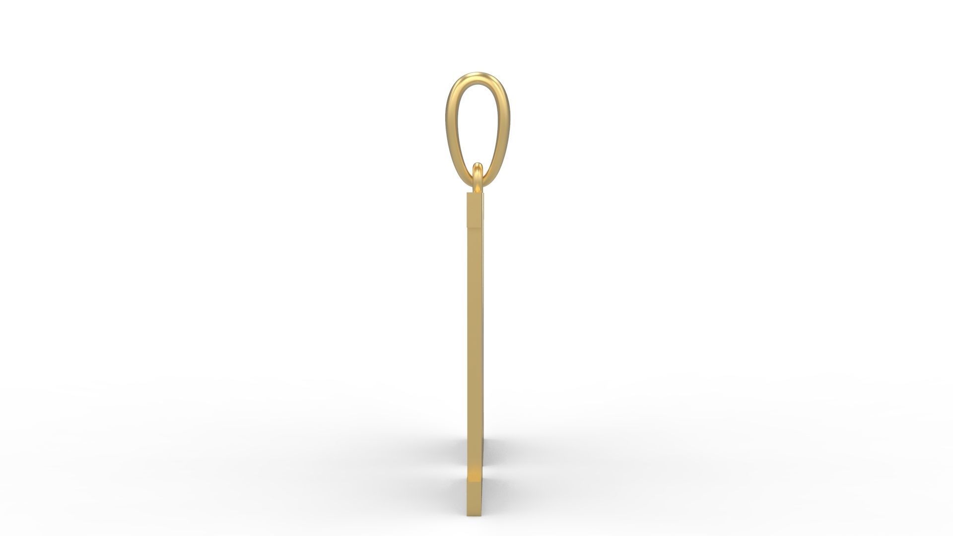 Initial Letters Pendant FansyPants M 3D print model_2