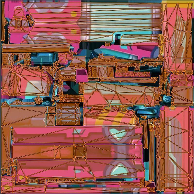 AK47 Rifle Game Weapon 26x 3D model_30