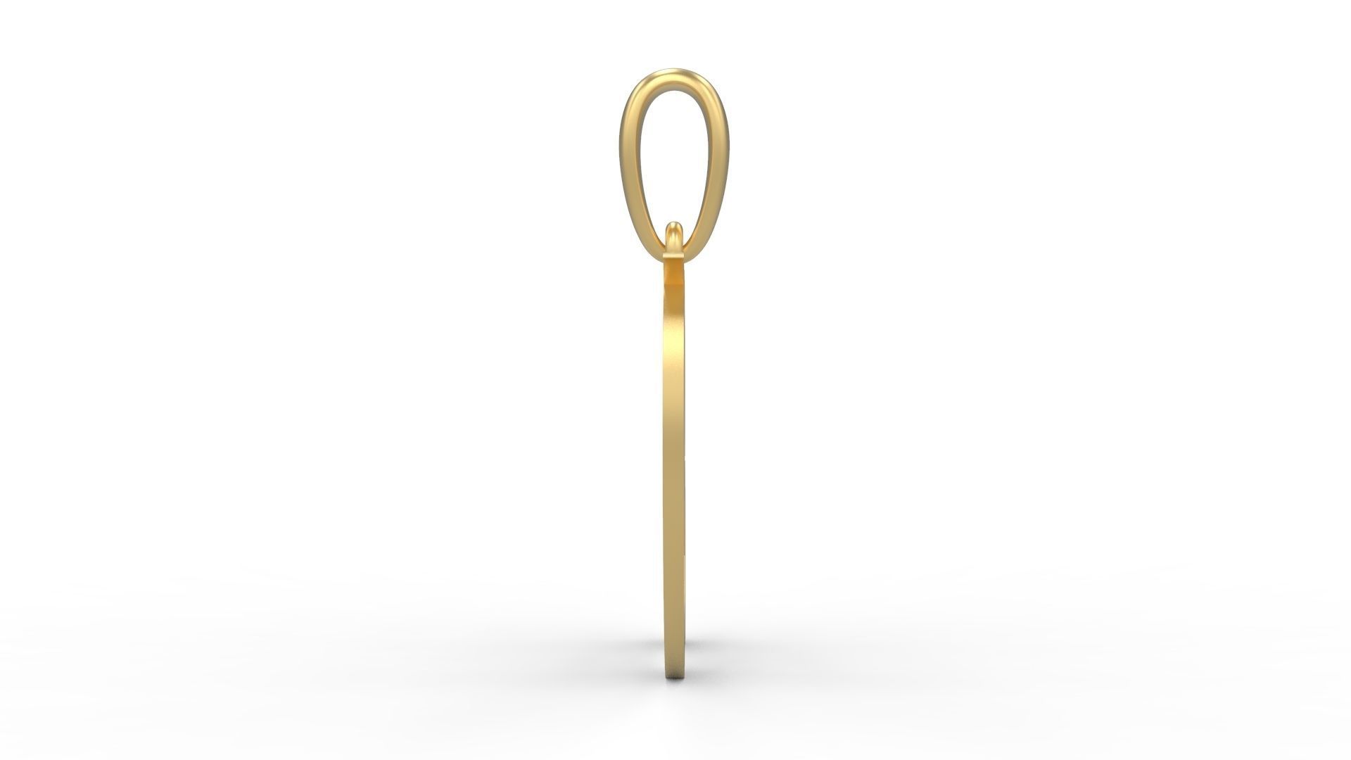 Initial Letters Pendant Painter D 3D print model_2