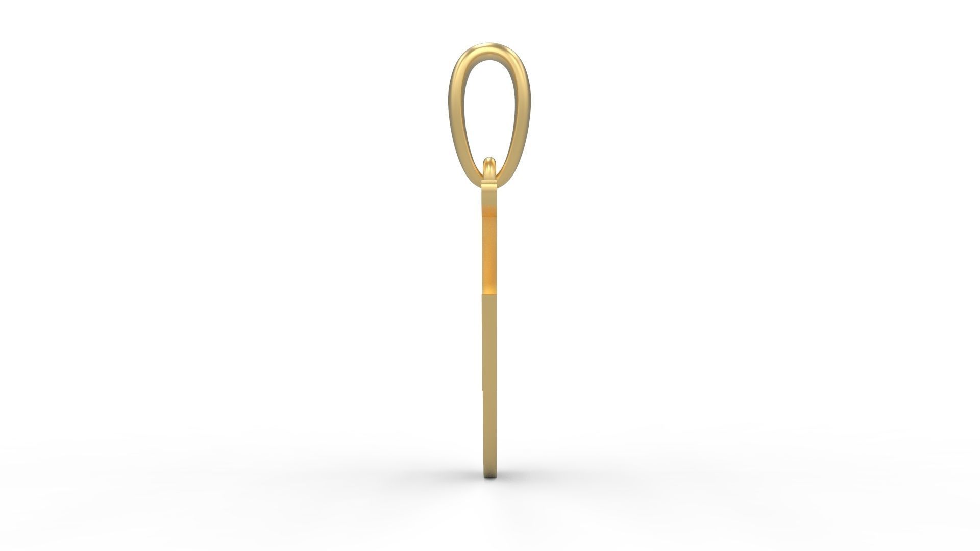 Initial Letters Pendant Painter F 3D print model_2