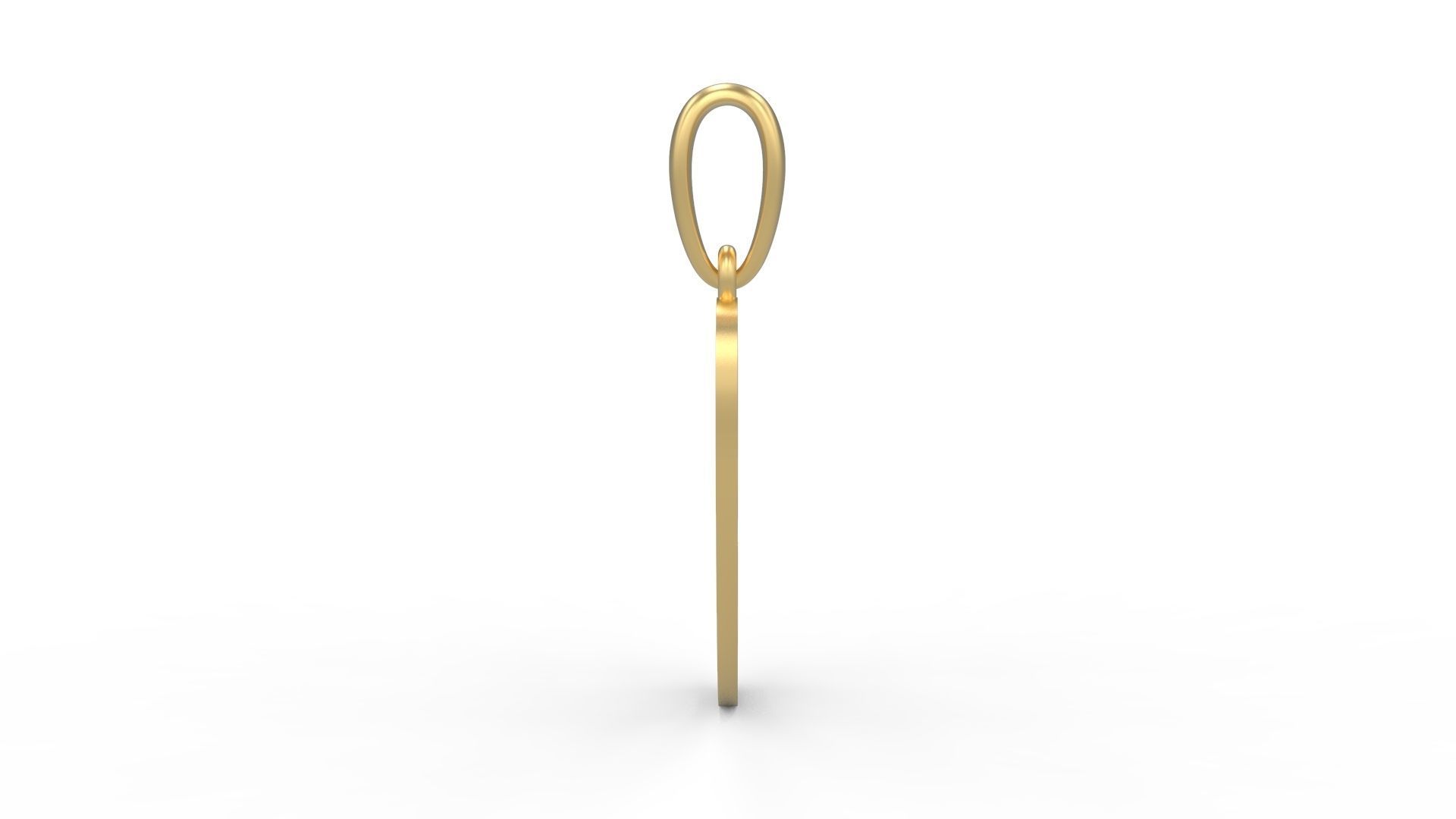 Initial Letters Pendant Painter I 3D print model_2