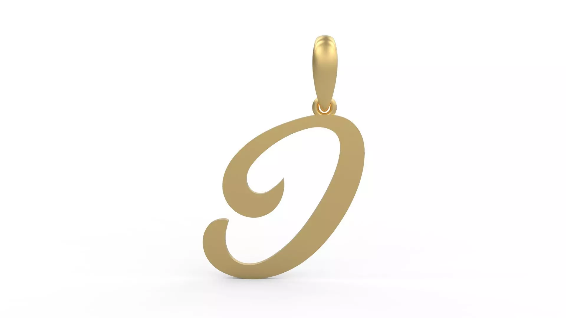 Initial Letters Pendant Painter I 3D print model_0