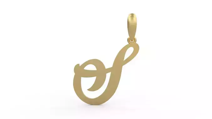 Initial Letters Pendant Painter S 3D print model