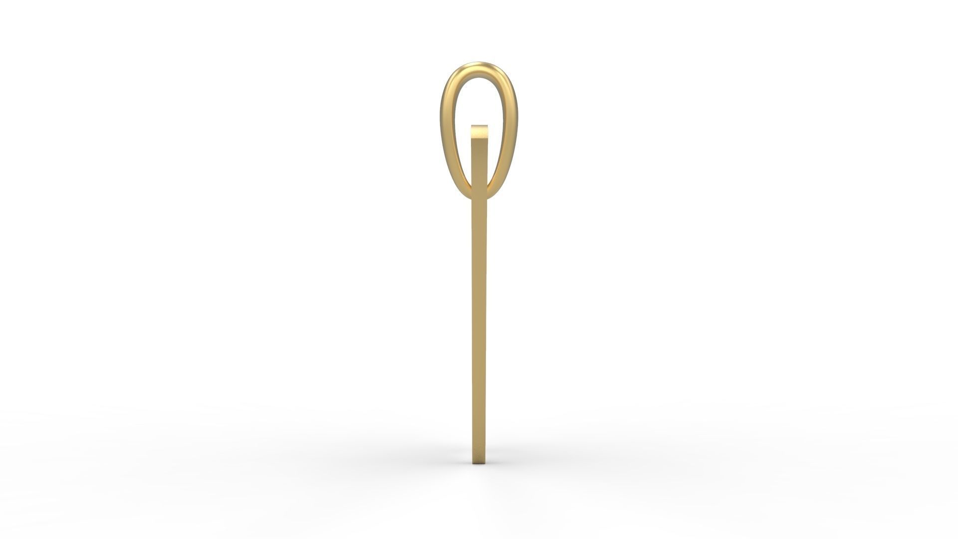 Initial Letters Pendant Painter W 3D print model_2